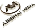 Logo of Abishai Media - featuring stylized initials 'AM' in modern typography against a clean background.